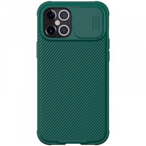 Nillkin CamShield Pro Zadní Kryt pro iPhone 12 Pro Max Dark Green