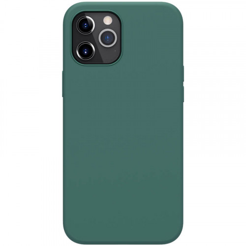 Nillkin Flex Pure Liquid Silikonový Kryt pro iPhone 12 Pro Max Green