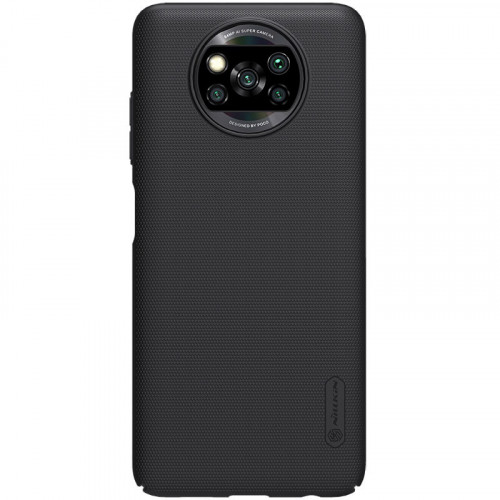 Nillkin Super Frosted Zadní Kryt pro Xiaomi POCO X3 Black