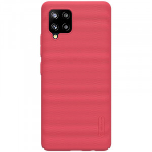 Nillkin Super Frosted Zadní Kryt pro Samsung Galaxy A42 Bright Red