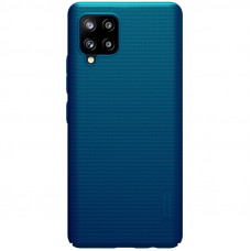 Nillkin Super Frosted Zadní Kryt pro Samsung Galaxy A42 Peacock Blue