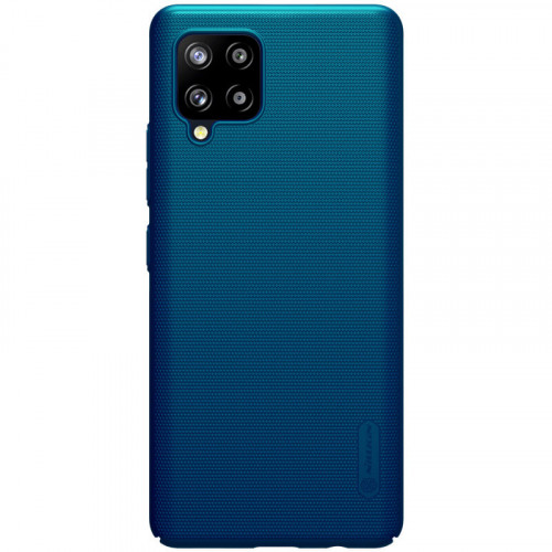 Nillkin Super Frosted Zadní Kryt pro Samsung Galaxy A42 Peacock Blue