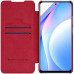 Nillkin Qin Book Pouzdro pro Xiaomi Mi 10T Lite 5G Red