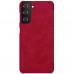 Nillkin Qin Book Pouzdro pro Samsung Galaxy S21+ 5G Red