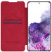 Nillkin Qin Book Pouzdro pro Samsung Galaxy S21+ 5G Red