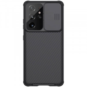 Nillkin CamShield Pro Zadní Kryt pro Samsung Galaxy S21 Ultra 5G Black