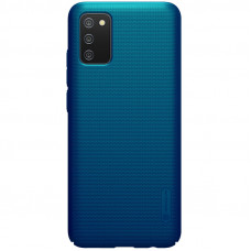 Nillkin Super Frosted Zadní Kryt pro Samsung Galaxy A02s Peacock Blue