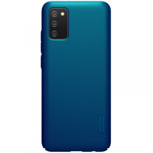 Nillkin Super Frosted Zadní Kryt pro Samsung Galaxy A02s Peacock Blue