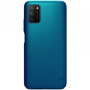 Nillkin Super Frosted Zadní Kryt pro Xiaomi POCO M3 Peacock Blue