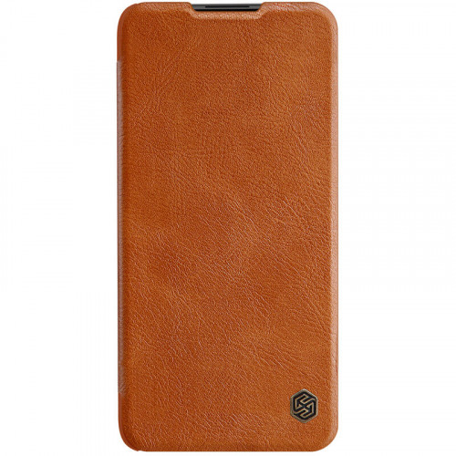 Nillkin Qin Book Pouzdro pro Xiaomi Redmi Note 9T Brown