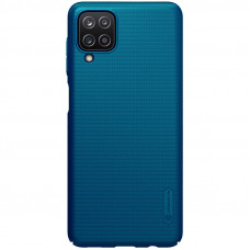 Nillkin Super Frosted Zadní Kryt pro Samsung Galaxy A12 Peacock Blue