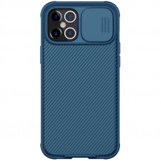 Nillkin CamShield Pro Magnetic Zadní Kryt pro iPhone 12 Pro Max Blue