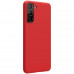Nillkin Flex Pure Liquid Silikonový Kryt pro Samsung Galaxy S21+ 5G Red