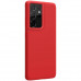 Nillkin Flex Pure Liquid Silikonový Kryt pro Samsung Galaxy S21 Ultra 5G Red