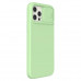 Nillkin CamShield Silky Silikonový Kryt pro iPhone 12 / iPhone 12 Pro Matcha Green