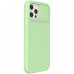 Nillkin CamShield Silky Silikonový Kryt pro iPhone 12 Pro Max Matcha Green