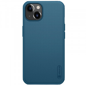 Nillkin Super Frosted PRO Zadní Kryt pro iPhone 13 Blue (Without Logo Cutout)