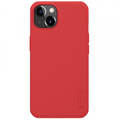 Nillkin Super Frosted PRO Zadní Kryt pro iPhone 13 Red (Without Logo Cutout)