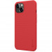 Nillkin Super Frosted PRO Zadní Kryt pro iPhone 13 Red (Without Logo Cutout)