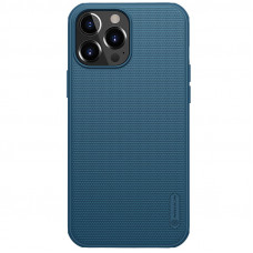 Nillkin Super Frosted PRO Zadní Kryt pro iPhone 13 Pro Blue (Without Logo Cutout)