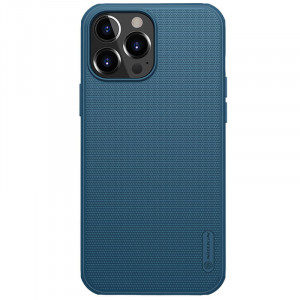 Nillkin Super Frosted PRO Zadní Kryt pro iPhone 13 Pro Blue (Without Logo Cutout)