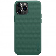 Nillkin Super Frosted PRO Zadní Kryt pro iPhone 13 Pro Deep Green (Without Logo Cutout)