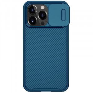 Nillkin CamShield Pro Magnetic Zadní Kryt pro iPhone 13 Pro Blue