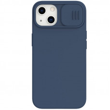 Nillkin CamShield Silky Silikonový Kryt pro iPhone 13 Blue