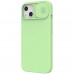 Nillkin CamShield Silky Silikonový Kryt pro iPhone 13 Mint Green