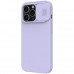 Nillkin CamShield Silky Silikonový Kryt pro iPhone 13 Pro Purple