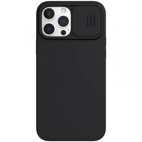 Nillkin CamShield Silky Silikonový Kryt pro iPhone 13 Pro Max Black