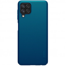 Nillkin Super Frosted Zadní Kryt pro Samsung Galaxy A22 4G Peacock Blue