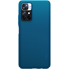 Nillkin Super Frosted Zadní Kryt pro Xiaomi Redmi Note 11T 5G / Redmi Note 11S 5G / POCO M4 Pro 5G Peacock Blue