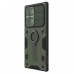 Nillkin CamShield Armor Zadní Kryt pro Samsung Galaxy S22 Ultra Dark Green