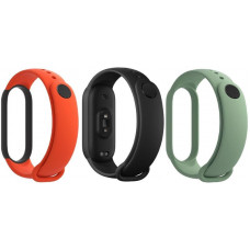 Xiaomi Original Mi Band 5 / 6 Strap Set Black / Orange / Teal