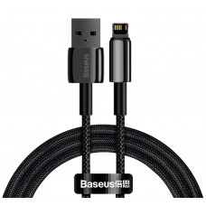 Baseus CALWJ-01 Tungsten Gold Kabel Lightning 2.4A 1m Black