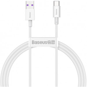 Baseus CATYS-02 Superior Fast Charging Cable USB-C 66W 1m White