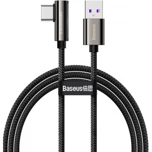 Baseus CATCS-C01 Legend USB-USB-C 66W L Konektor 2m Black