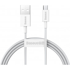 Baseus CAMYS-02 Superior Fast Charge MicroUSB Kabel 2A 1m White