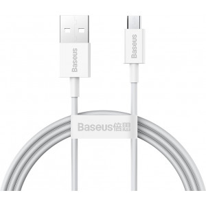 Baseus CAMYS-02 Superior Fast Charge MicroUSB Kabel 2A 1m White