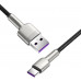 Baseus CAKF000101 Cafule Metal Datový Kabel USB-USB-C 66W 1m Black
