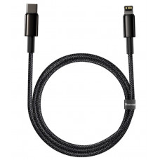 Baseus CATLWJ-A01 Tungsten Gold Fast Charge Kabel USB-C to Lightning  20W 2m Black