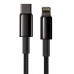 Baseus CATLWJ-A01 Tungsten Gold Fast Charge Kabel USB-C to Lightning  20W 2m Black