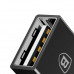Baseus CATJQ-B01 Exquisite Adaptér USB-C Male na USB-A Female Black 