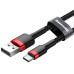 Baseus CATKLF-B91 Cafule Cable USB-C 3A 1m Red/Black