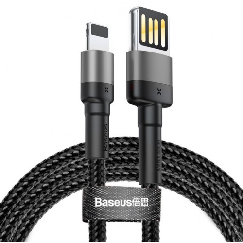 Baseus CALKLF-HG1 Cafule Lightning Kabel 1.5A 2m Grey/Black