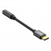 Baseus CATL54-01 Kabelová Redukce z USB-C na 3.5mm Audio Jack L54 (female) Black