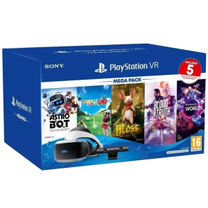Sony PlayStation VR Mega Pack 3 (PS VR + Kamera + 5 her + PS5 adaptér)
