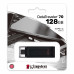 Kingston DataTraveler 70 USB Type-C™ Flash Drive 128GB Black