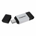 Kingston DataTraveler 80 USB Flash Drive 128GB Black